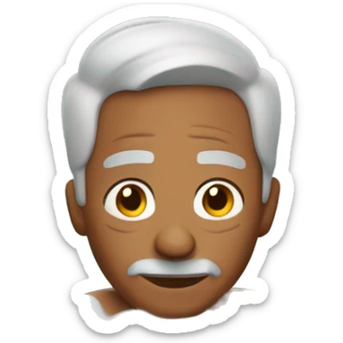 grandfather in jacuzzi sticker