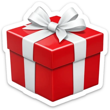 Caja de regalo sticker