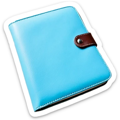 Картонная папка со списком выполненных дел sticker