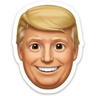 President Trump sticker