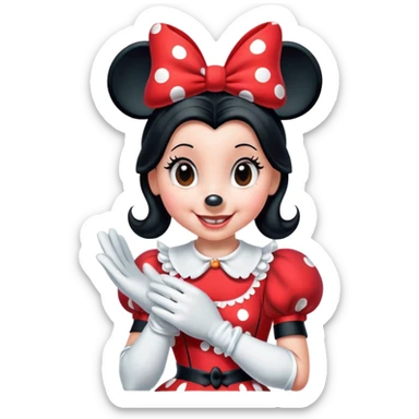 Minnie Mouse sticker