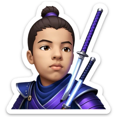 Mystic Samurai sticker