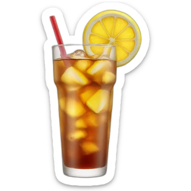 Ice tea lipton sticker