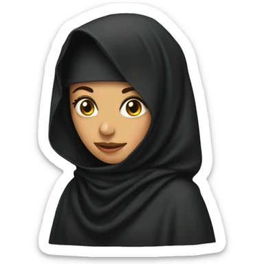 Chador sticker