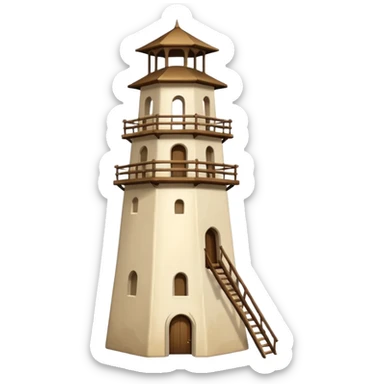 ivory watchtower sticker