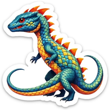  exotic Fakémon-Pokémon-Vernid-Salandit-creature sticker