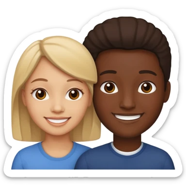 quiero dos amigos en aqrquiler sticker