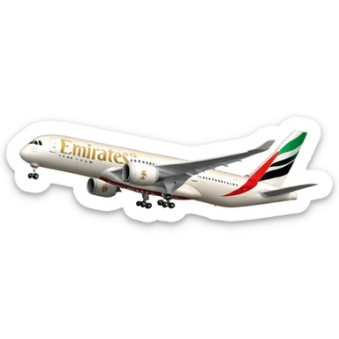 Emirates A350 sticker