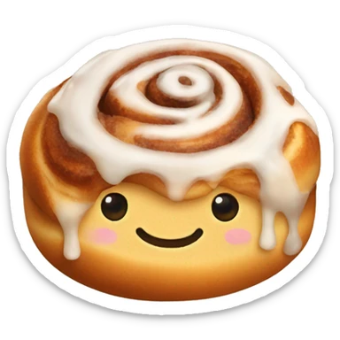 cinnamon roll sticker