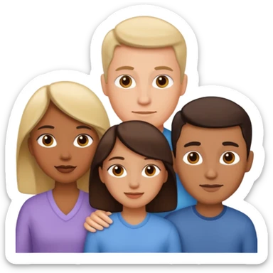 family emoji 3 people sticker