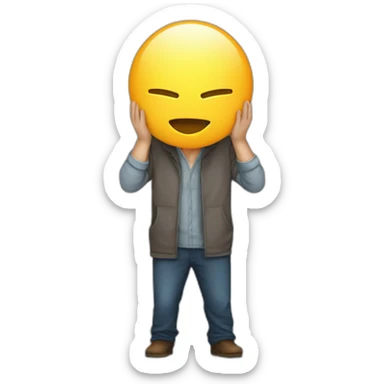 lazy software developer hiding from coworkers sticker