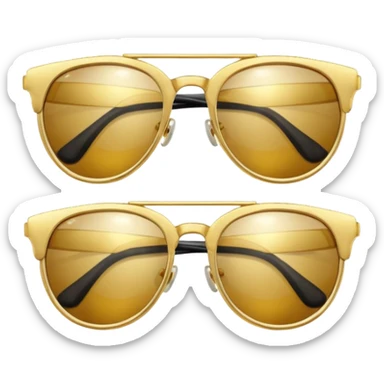 fancy sunglasses sticker