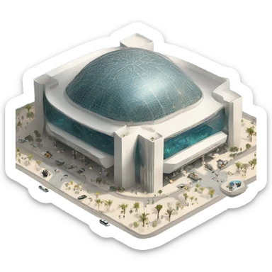 Dubai museum of the future  sticker