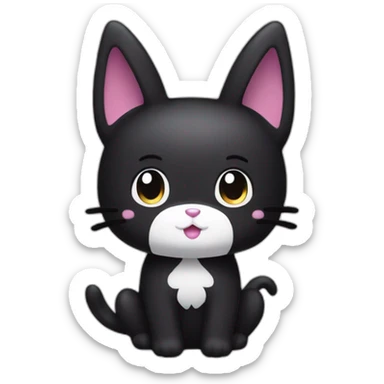 Kuromi Sanrio sticker