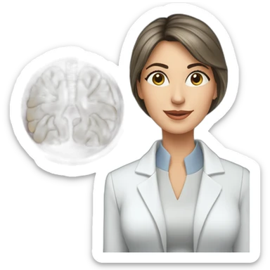 Posh-Radiologist-performing-breast-mri-to-leni-klum sticker
