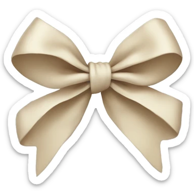 Vainilla bow sticker