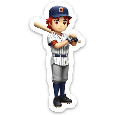 Leon Kuwata ultimate baseball star sticker