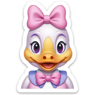 Daisy Duck sticker