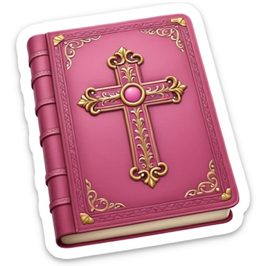 Biblia rosa  sticker