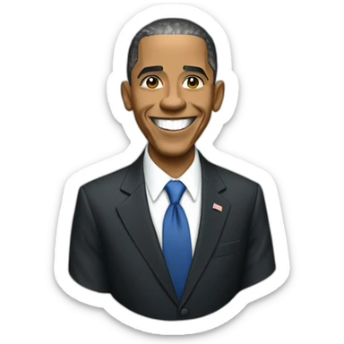 Barack Obama Barack Obama sticker