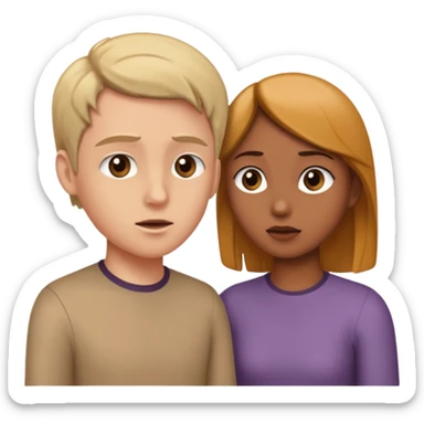 turn taking during a conversation between two humans sticker