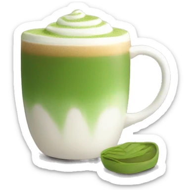 Matcha Latte sticker