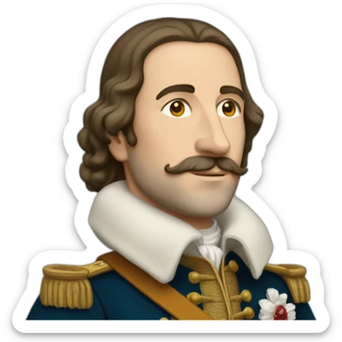 Full-body-Charles-I-of-England sticker