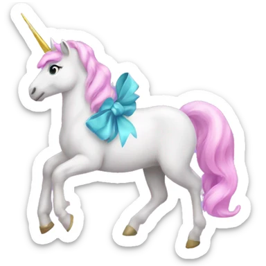 🦄 Unicorn with a bow 🏹 of a Sagittarius  sticker