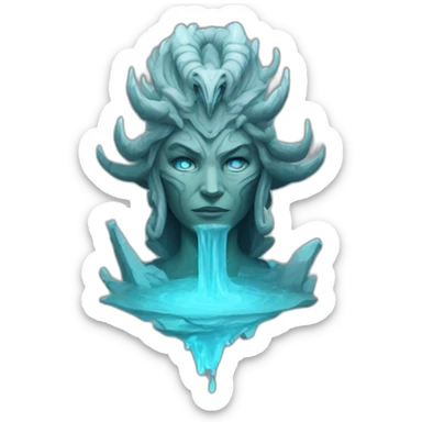 furina the archon of hydro sticker