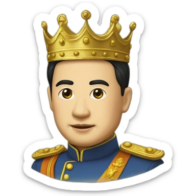 King rama viii sticker