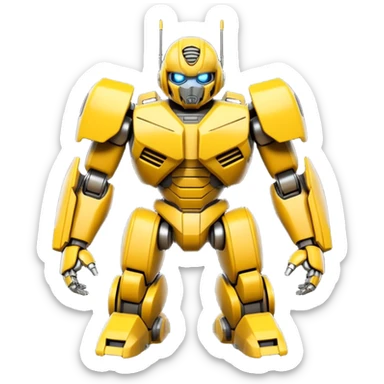 Bumblebee the transformer sticker