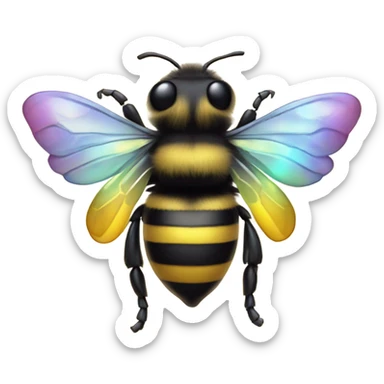 Aesthetic bumblebee sticker