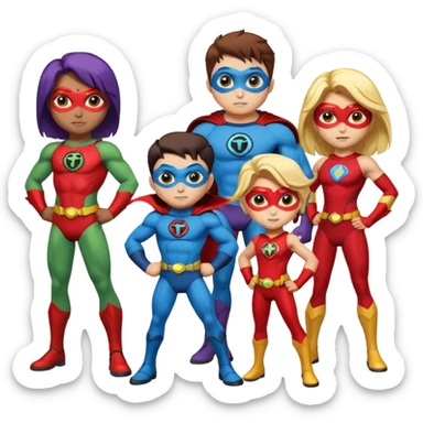Teen Titans sticker