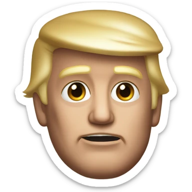 donald trump   sticker