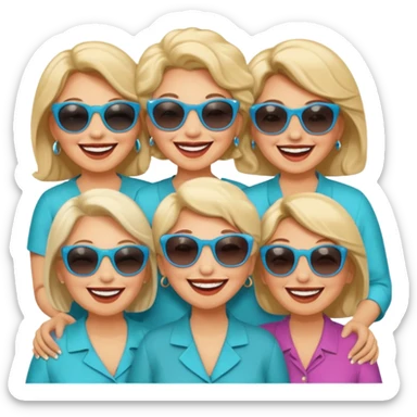 Aunties (5) traveling sticker