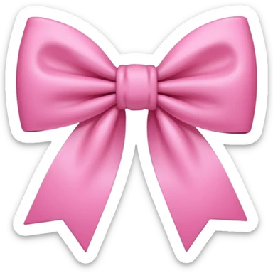 pink aesthetic bow no background sticker