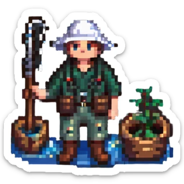 fisherman sticker