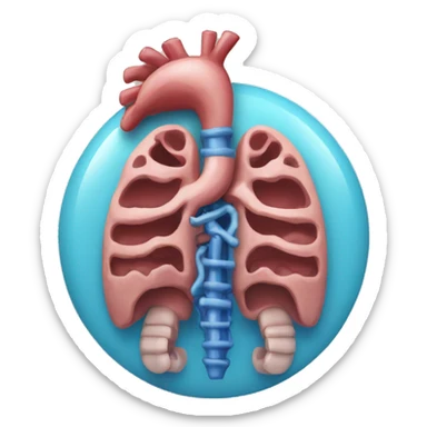 anatomic organ sticker