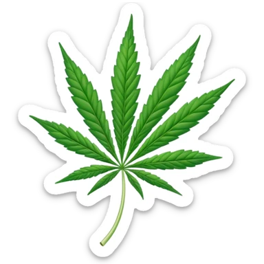 weed joint  sticker