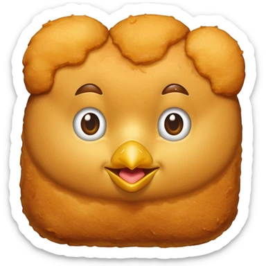 chicken nugget sticker