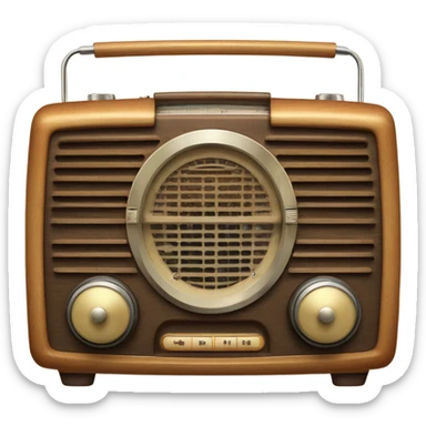 Radio sticker