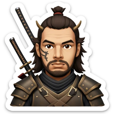 Samurai Ronin sticker