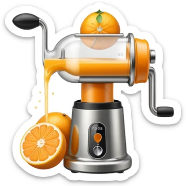 manual citrus juicer  sticker
