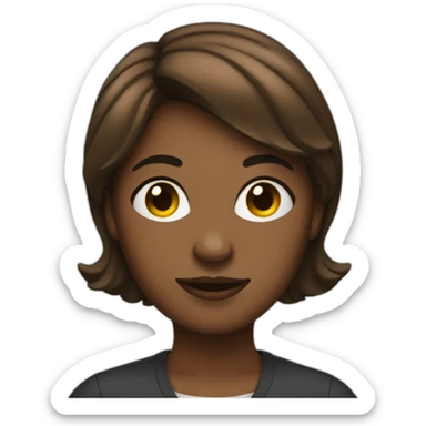 social media manager girl sticker