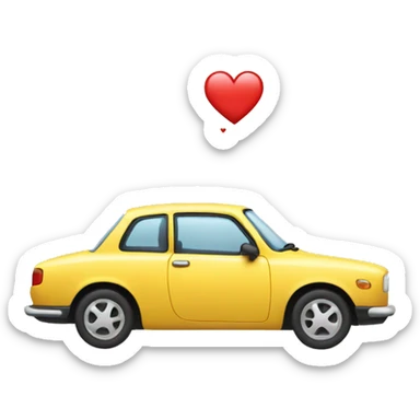 dating car sticker