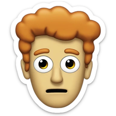 Fry from futurama sticker