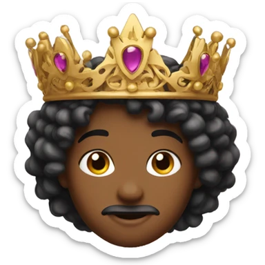 Princes with crown sticker