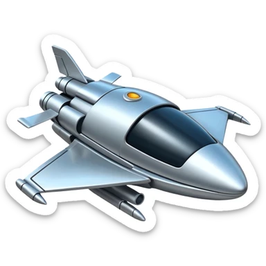 SPACE SHIP  sticker