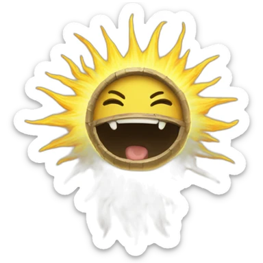 Praise the sun sticker