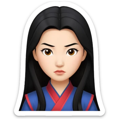 Mulan sticker